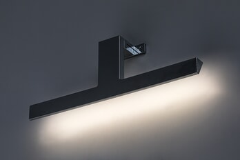 Koupelnové nástěnné LED svítidlo LORIC chrom, šířka 30 cm 5