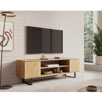 TV stolek  LORRI dub craft, šířka 155 cm 1