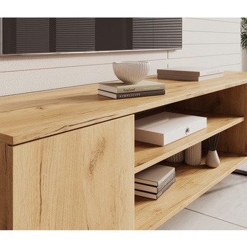 TV stolek  LORRI dub craft, šířka 155 cm 3