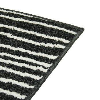 Koberec LOTTO 2 černobílá, 67x120 cm 2