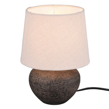 Stolní lampa LOU béžová/hnědá 1