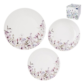 Jídelní souprava LOUKA porcelán, 18 ks 1