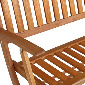 Zahradní lavička LOVELY hnědá 5