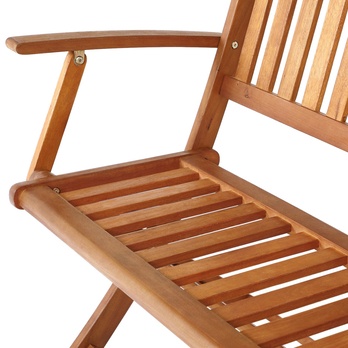 Zahradní lavička LOVELY hnědá 6