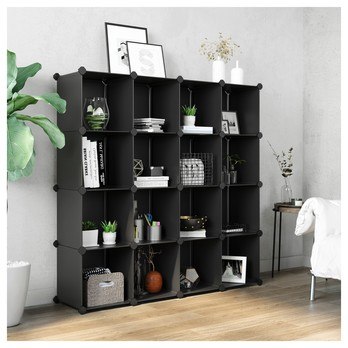 Úložný plastový organizér  LPC44BK černá 3