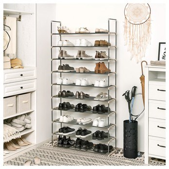 Policový botník LSA10G šedá 1