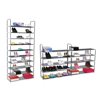 Policový botník LSA10G šedá 10