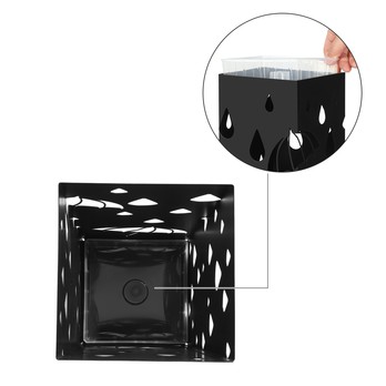 Stojan na deštníky LUC 4 černá 3