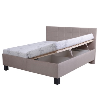 Postel s matrací LUCCA 2 cappuccino, 180x200 cm 5