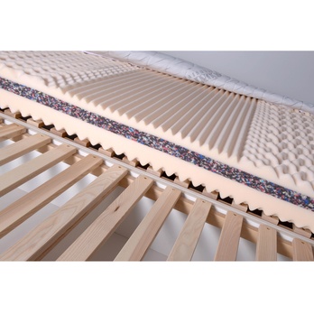 Postel s matrací LUCCA 2 šedá, 160x200 cm 8