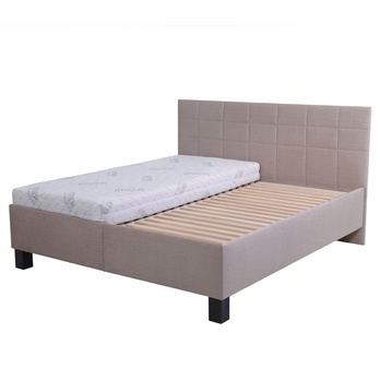 Postel s matrací LUCCA 2 cappuccino, 160x200 cm 3