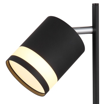 Stolní lampa LUCERO černá/bílá 2