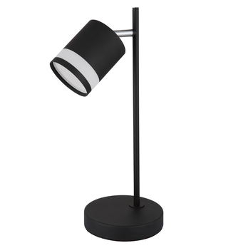 Stolní lampa LUCERO černá/bílá 3