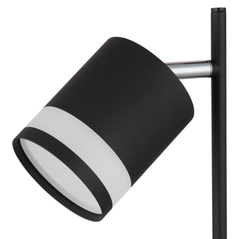 Stolní lampa LUCERO černá/bílá 4