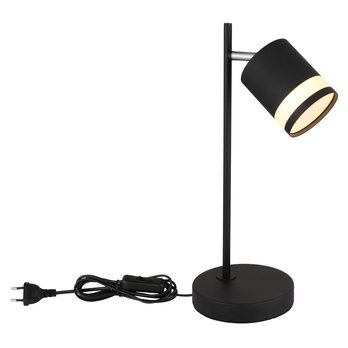 Stolní lampa LUCERO černá/bílá 5