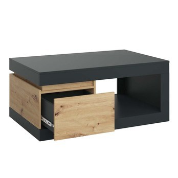Konferenční stolek  LUCI dub artisan/šedá 2