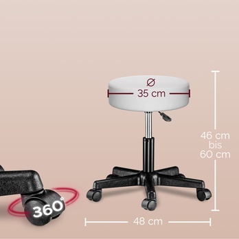 Toaletní stolek se stoličkou LUCIA 1 bílá 1