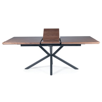 Jídelní stůl LUGONU ořech/černá 3