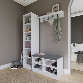 Předsíňová sestava LUKAS bílá 2