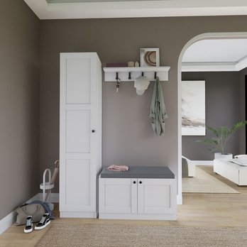 Předsíňová sestava LUKAS bílá 4