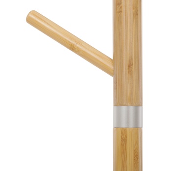 Stojanový věšák LUKE bílá/přírodní 3
