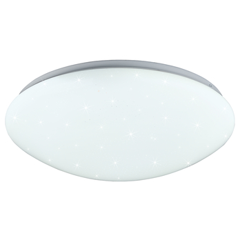 Stropní LED svítidlo LUKIDA bílá, třpytivý efekt 2
