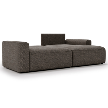 Sedací souprava LULLO pravá, tmavě hnědá 1