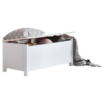 Truhla LUNA 10 bílá/růžová 2