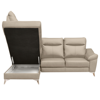 Sedací souprava LUNA levá, krémová 5