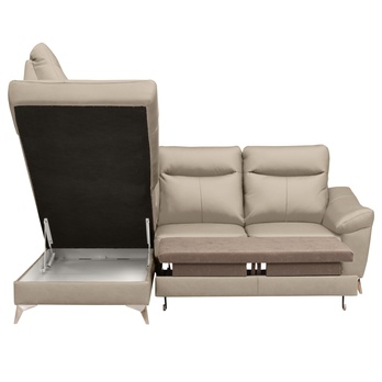 Sedací souprava LUNA levá, krémová 6