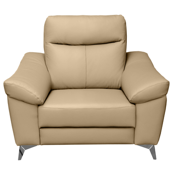 Křeslo LUNA béžová 1