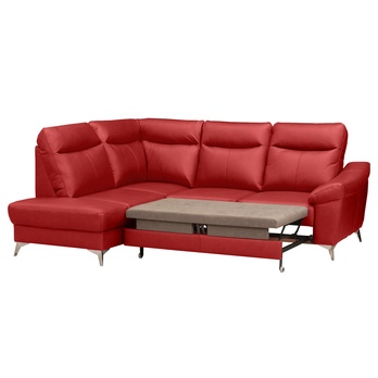 Sedací souprava LUNA levá, červená 1