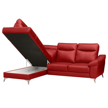 Sedací souprava LUNA levá, červená 2