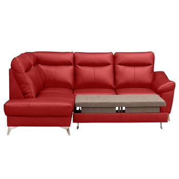 Sedací souprava LUNA levá, červená 4