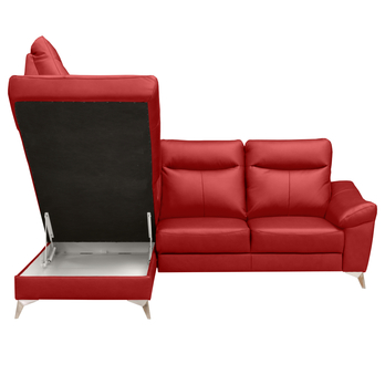 Sedací souprava LUNA levá, červená 6