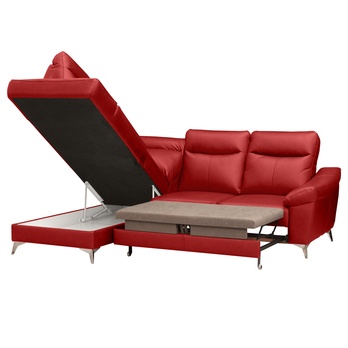 Sedací souprava LUNA levá, červená 7