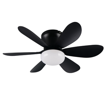 Ventilátor s LED svítidlem LUND černá 2
