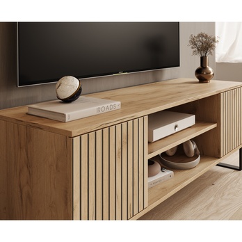 TV stolek LUNET dub craft, šířka 135 cm 3