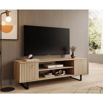 TV stolek LUNET dub craft, šířka 155 cm 1
