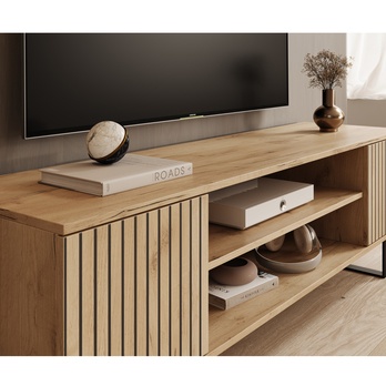 TV stolek LUNET dub craft, šířka 155 cm 3