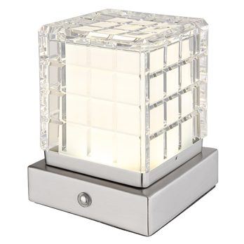 Stolní lampa LUNKI I stříbrná 5