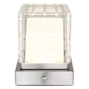 Stolní lampa LUNKI I stříbrná 6