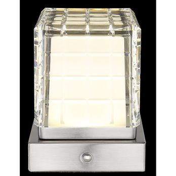 Stolní lampa LUNKI I stříbrná 7