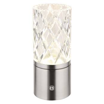 Stolní lampa LUNKI II stříbrná 3