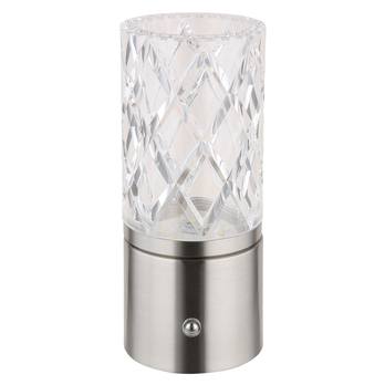 Stolní lampa LUNKI II stříbrná 6