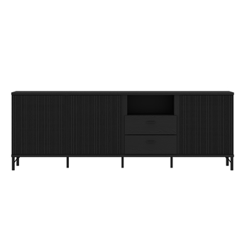 TV komoda LUSAKA černý grafit, šířka 200 cm 3
