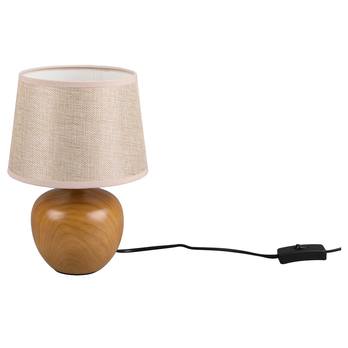 Stolní lampa LUXOR béžová/přírodní 1