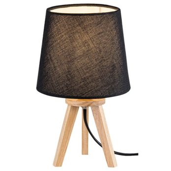 Stolní lampa LYCHEE černá/přírodní 1
