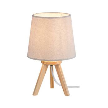Stolní lampa LYCHEE přírodní/hnědá 1