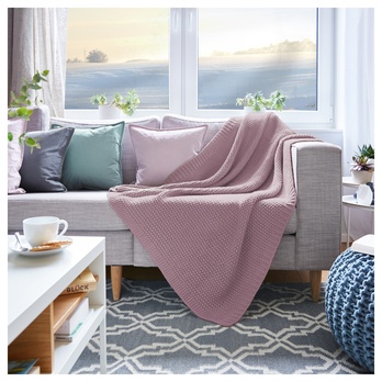 Pléd  LYNN NEW mauve 1